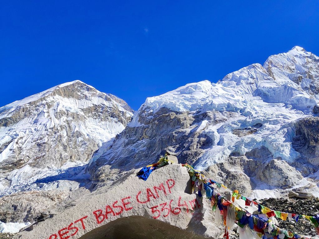 Mount Everest Base Camp!